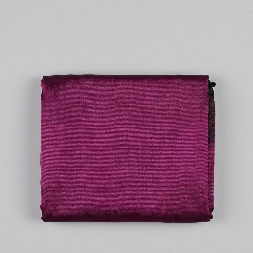 Deep Wine & Black Dual-Tone Mangalagiri Silk Cotton Saree